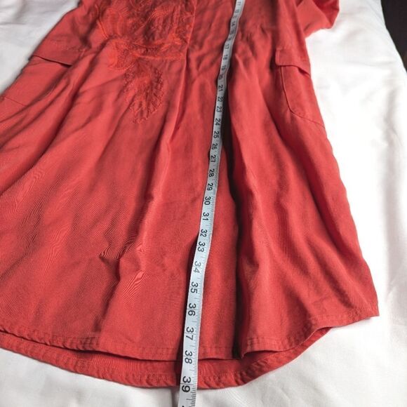 Soft Surroundings Weekender Embroidered Shirt Dress - Picture 10 of 10